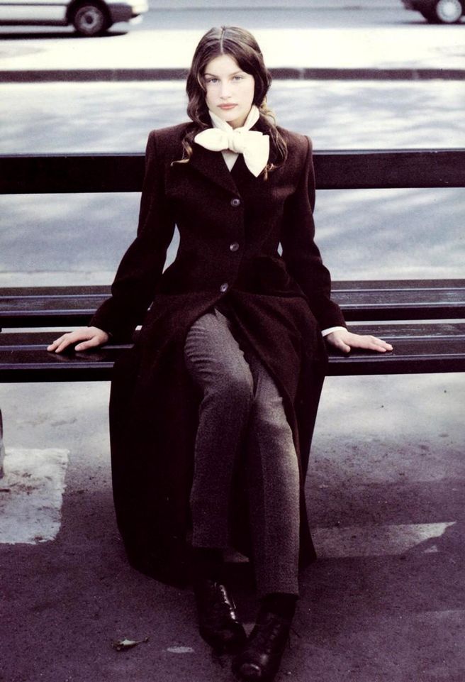 Летиция Каста в 1994 году в рекламе бренда Federica
