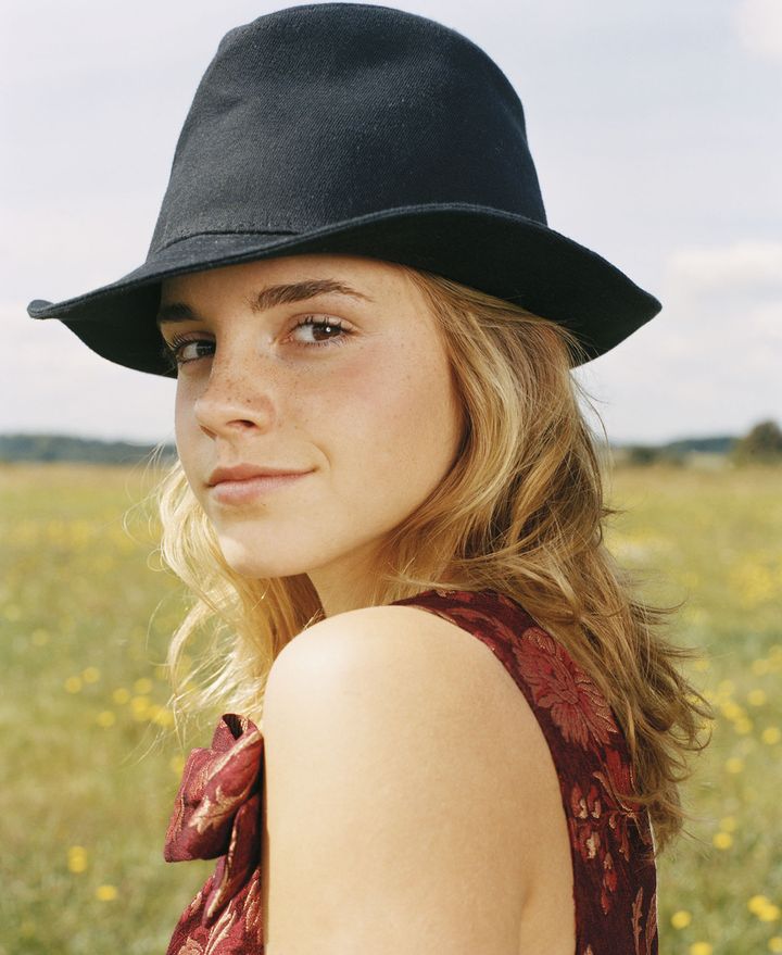 Эмма Уотсон в 2005 году в фотосессии Вики Форши