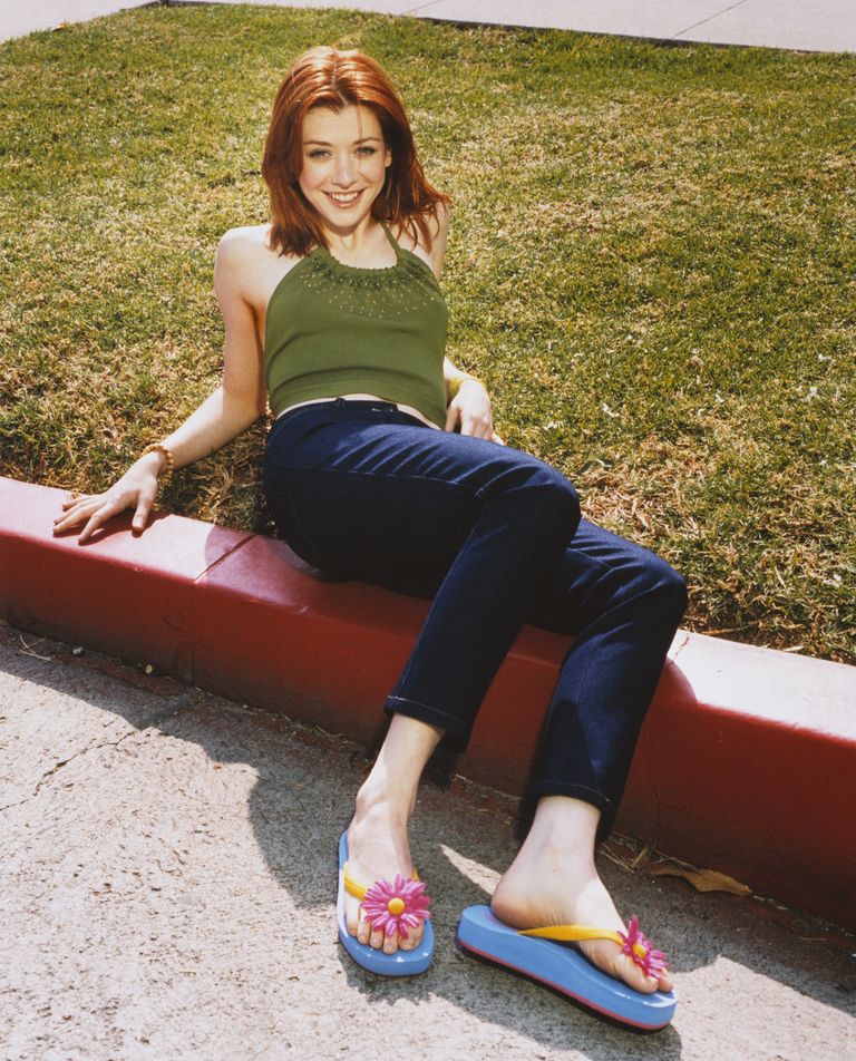Элисон Ханниган (Alyson Hannigan) в 1999 году (25 лет) в фотосессии Изабель...