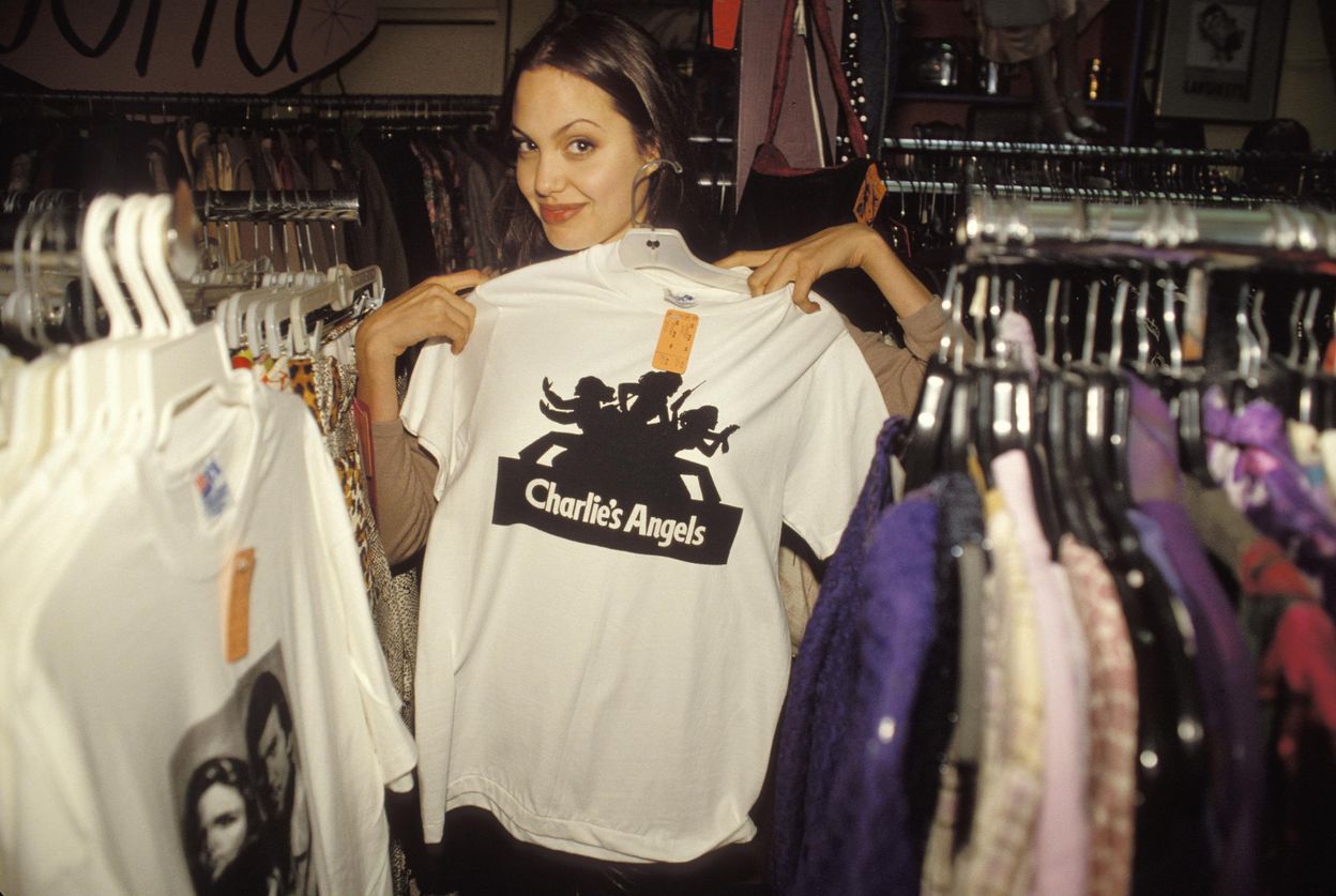 Анджелина Джоли в фотосессии Мишеля Буркара