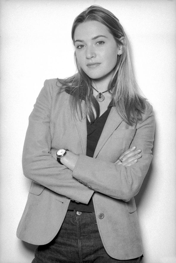 Кейт Уинслет в 1996 году в фотосессии Алана Стратта